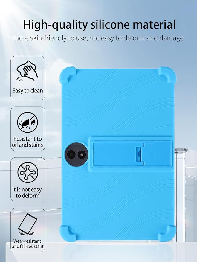for TCL NXTPAPER 11 Plus Android 15 Gaming Tablet11.5 2.5K Ultra Clear Display Tablet Model CaseSoft Silicone Adjustable Stand Cover Lightweight Kids FriendlyBlack.