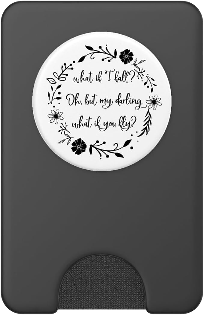 What if You Fly Positive Inspirational Message Women Girls PopSockets Adhesive PopGrip
