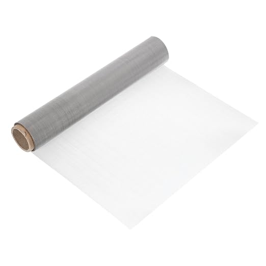 uxcell 60 Mesh 118" x 12" Woven Wire Mesh, 304 Stainless Steel Air Vent Filter