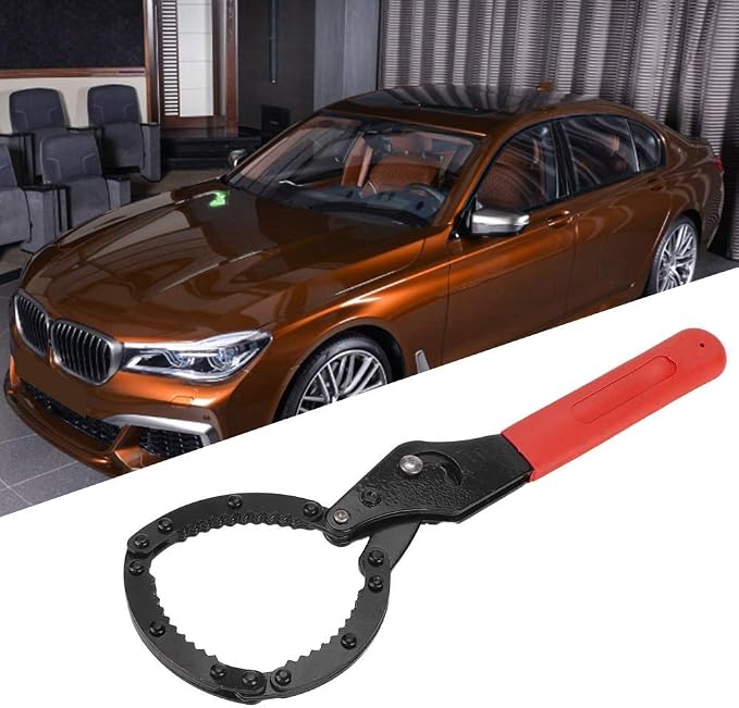 Aramox Oil Filter Wrench, TPR Handle, ABS Material, Stainless Steel