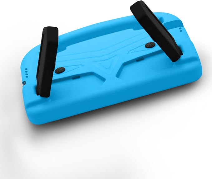 Kids Case for 7.9 iPad Mini 5/4/3/2/1 Silicone Shockproof Cover with Handle Kickstand Black
