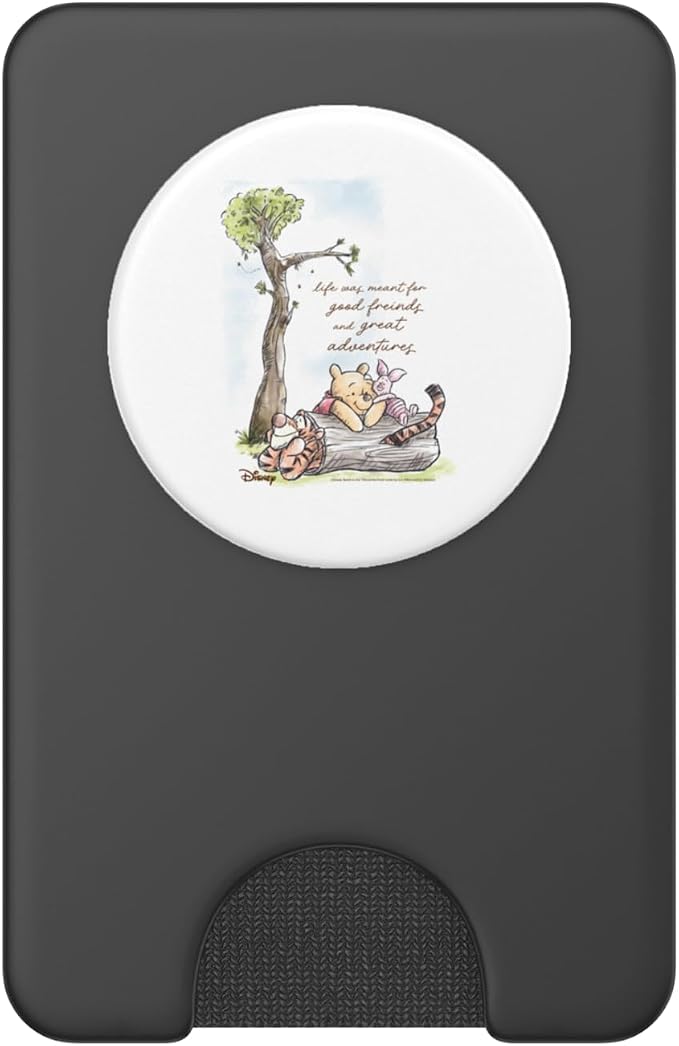 Winnie The Pooh - Life was Meant for Good Friends PopSockets PopGrip for MagSafe