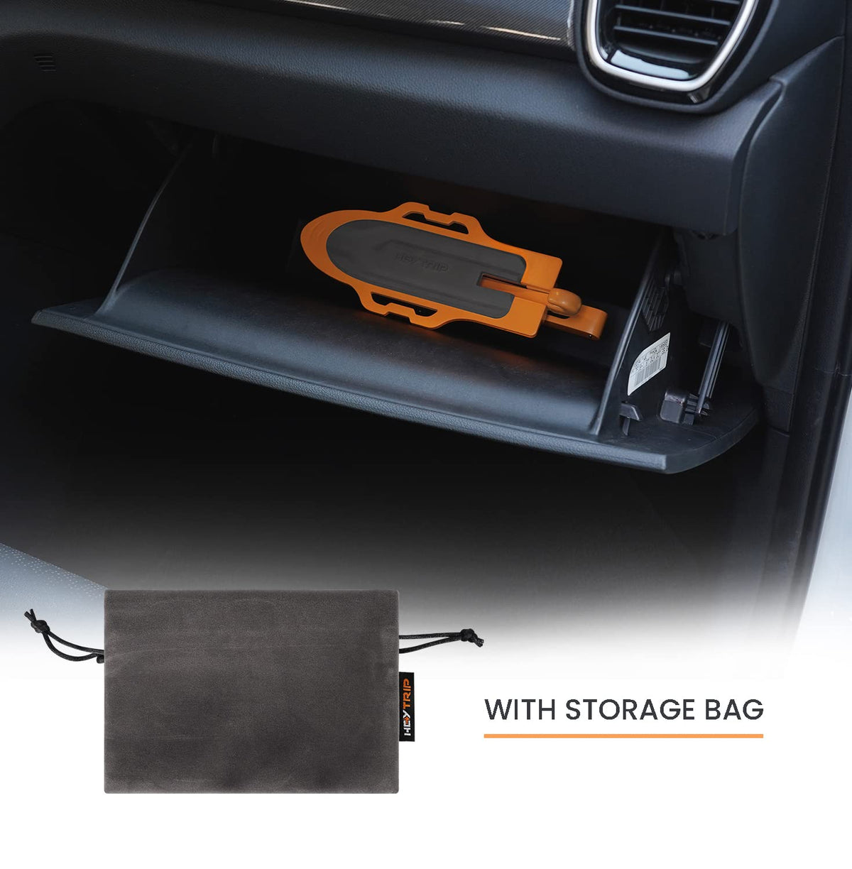 HEYTRIP Upgraded Anti-Slip Car Door Step, Easy Access to Vehicle Rooftop, Angle Adjustable, Foldable, with Storage Bag