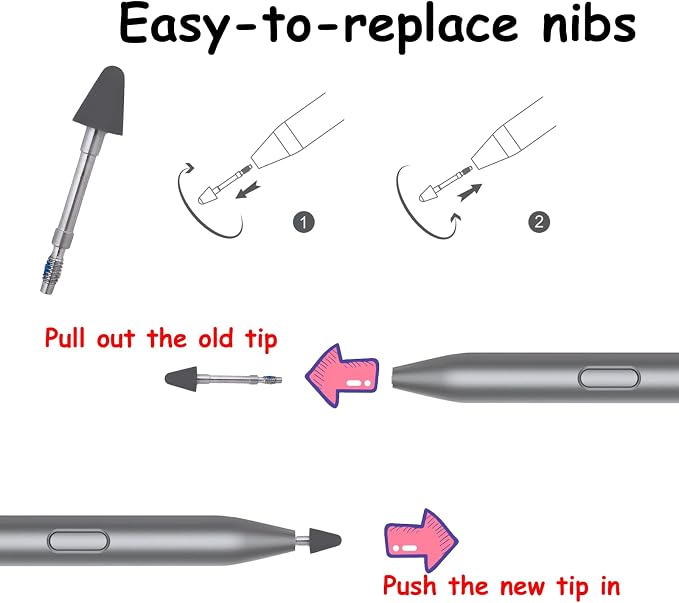 Tab Pen Plus Nibs Compatible with Lenovo Tab Pen Plus TipsPen Tips Replacement for Lenovo Tab Pen Plus