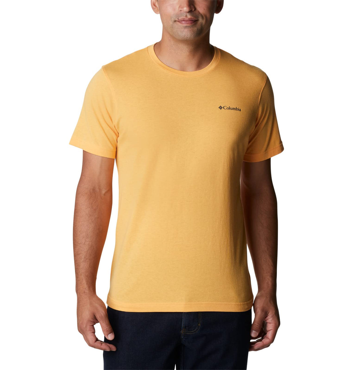 Columbia Men's Thistletown Hills Short Sleeve, Mango Heather, 5X Big