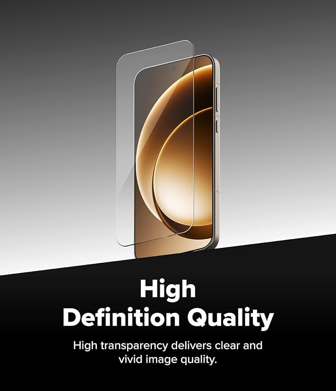 Ringke for OnePlus 15 Screen Protector [Easy Slide 2 Pack] | Easy Installation with Alignment Tool Case Friendly Premium 9H Hardness Tempered Glass
