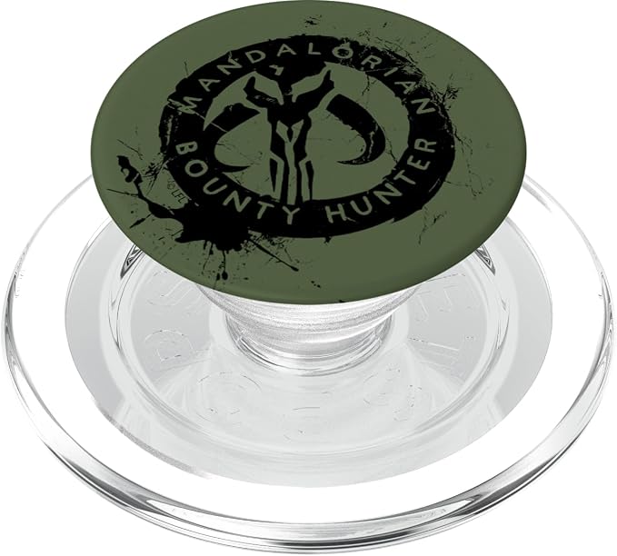 Star Wars The Mandalorian Paint Splatter Emblem PopSockets Adhesive PopGrip