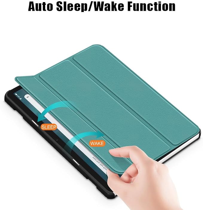 Slim Case for Amazon Fire Max 11 Tablet (13th Generation 2023 Release) Trifold Lightweight Hard Shell PU Leather Stand Folio Protective Cover with Auto Wake/Sleep Colored Graffiti Doodle