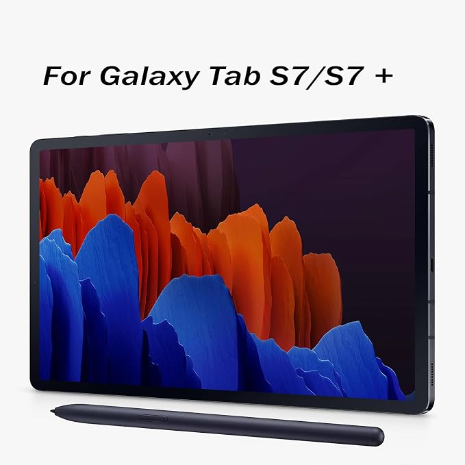 2 Pack Mystic Black Galaxy Tab S7 Stylus Pen Replacement for Samsung Galaxy Tab S7 Plus S Pen Replacement Galaxy Tab S7 S Pen Stylus Replacement(WithoutBluetooth)