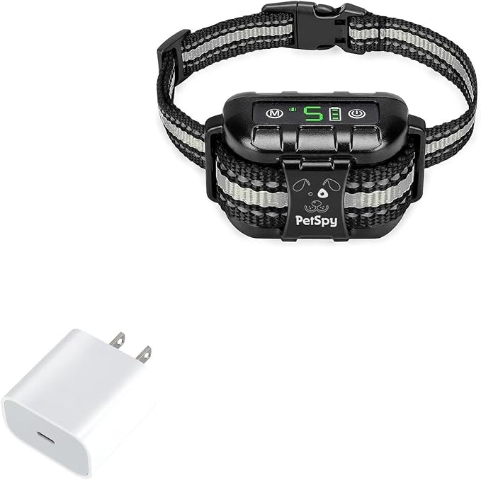 BoxWave Charger Compatible with PetSpy Smart Dog Bark Control Collar - PD GAN miniCube (30W) 30W Tiny PD GAN Type-C Wall Charger - Winter White