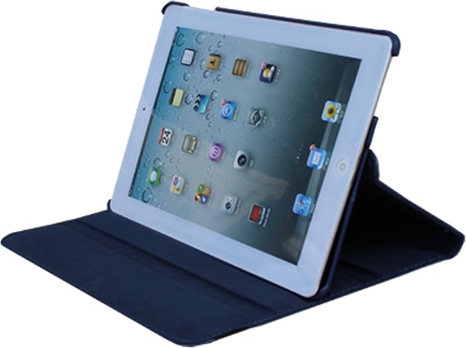 Case for iPad mini 4 Rotating Stand Smart Cover Magnetic Auto Wake Up/Sleep for iPad mini 4 4th A1538 A1550 MK6K2LL/A MK6L2LL/A MK872LL/A MK882LL/A MK9P2LL/A MK9Q2LL/A (Black)
