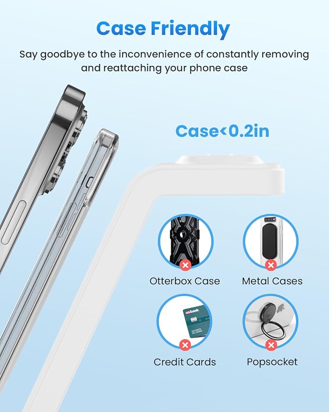 JoyGeek Charging Station for Fitbit Versa 4 3 Sense 2 3 in 1 Wireless Charger for iPhone 17 16 15 14 &amp Samsung S25 S24 Ultra Charging Dock for AirPods Pro Galaxy Buds Night Light Base