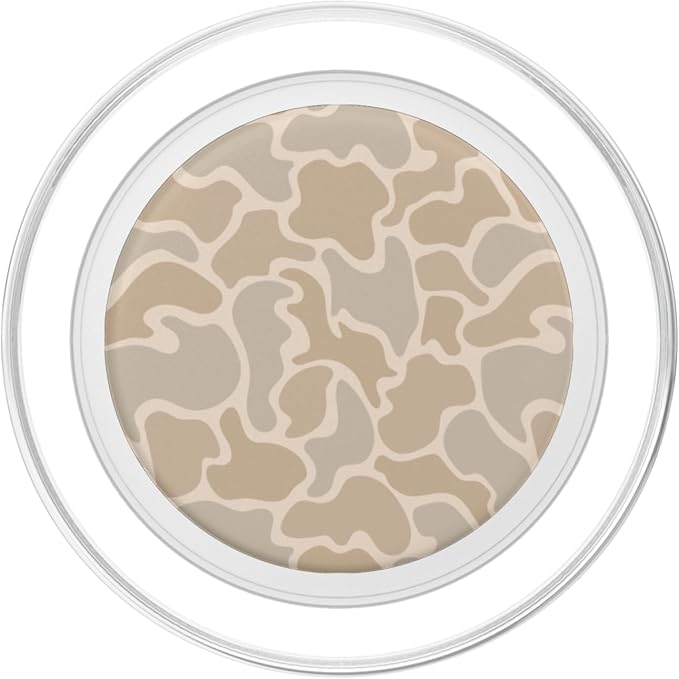 Duck Camo Hunting Camouflage Vintage Aesthetic Cute Beige PopSockets PopWallet for MagSafe