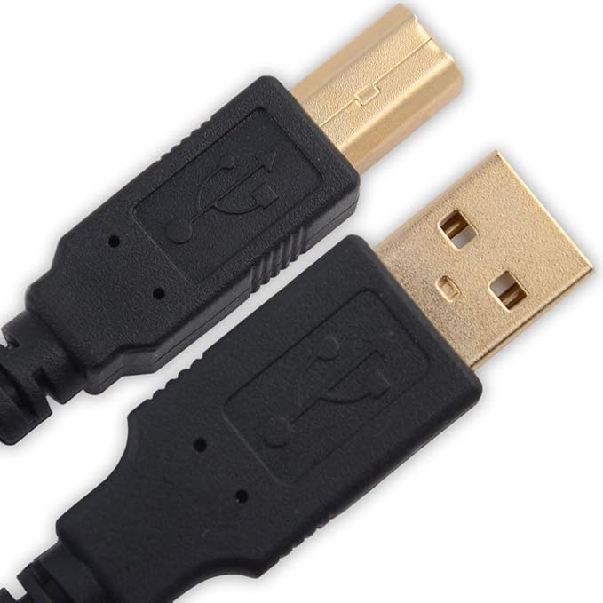 8 Feet USB Cable Compatible with PenPower WorldCard Pro Business Card Scanner-(WCU02A)