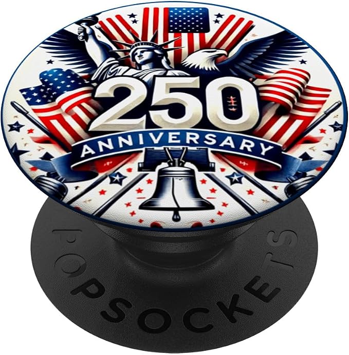250th Anniversary USA PopSockets Adhesive PopGrip