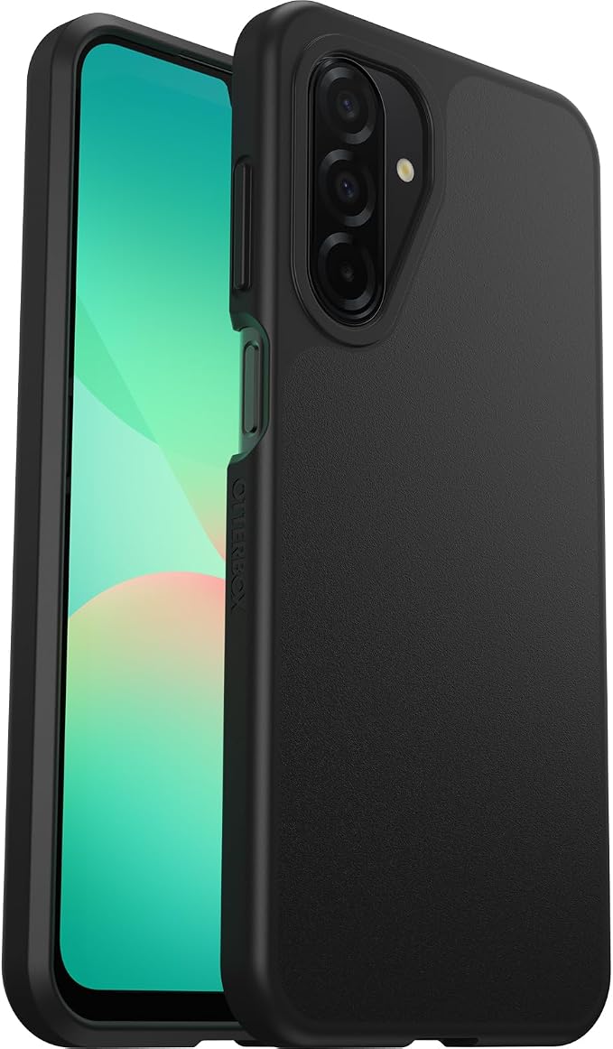 OtterBox React Series Case for Samsung Galaxy A26 5G Shockproof Drop-Proof Ultra Slim Protective Case Military Standard Tested Black