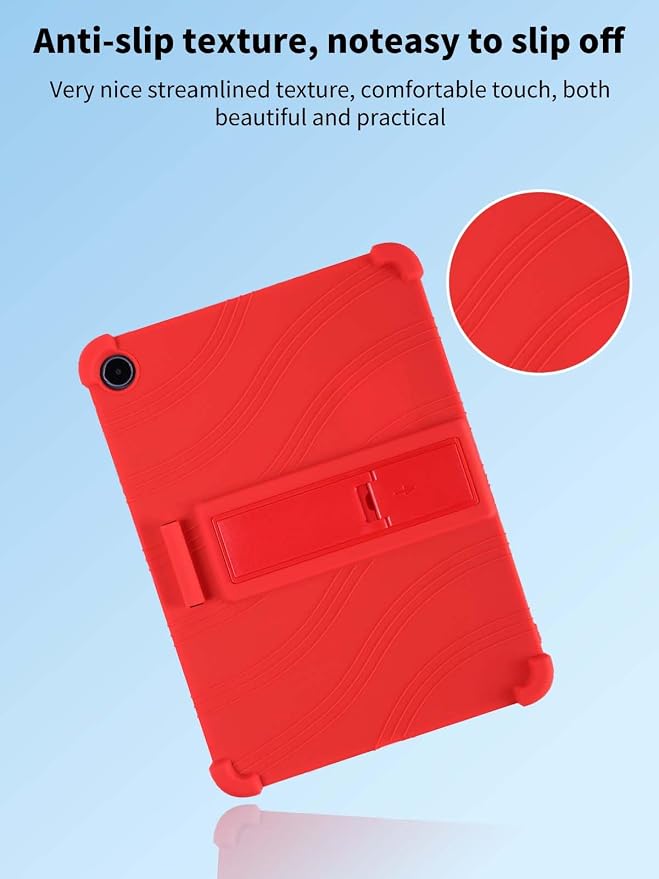 Case for OnePlus Pad Go 2NOUKAJU Tablet Protection CaseAdjustable BracketSoft SiliconeSilicone Protection Cover for OnePlus Pad Go 2 Tablet 12.1inch(Black)