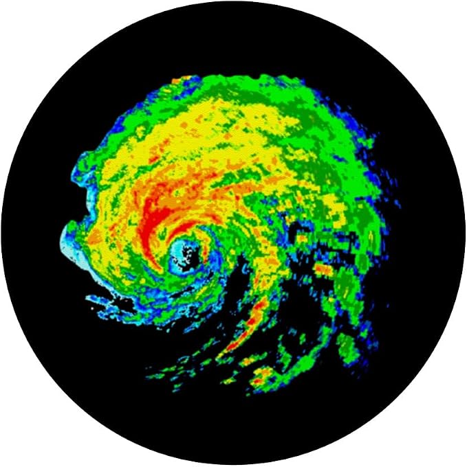 Meteorologist Storm Chasing Weather Radar Image PopSockets Adhesive PopGrip