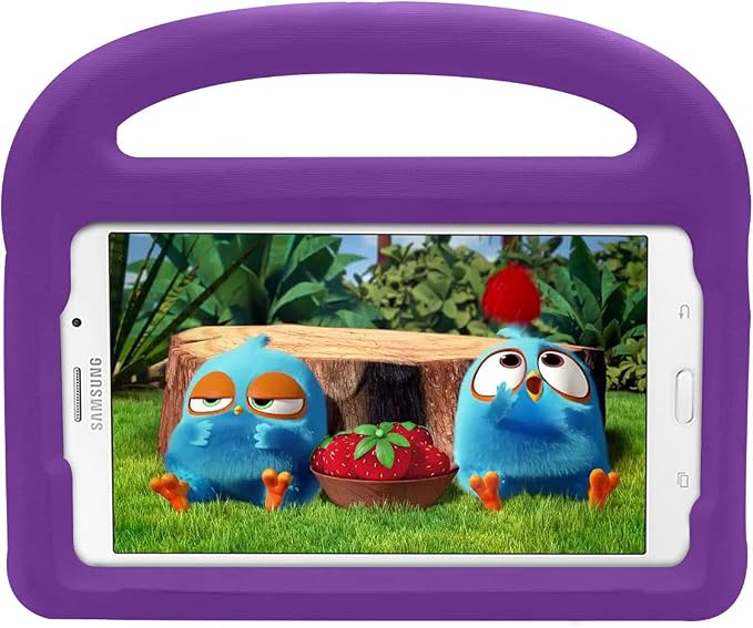 Kids Case for Samsung Galaxy Tab A 8.0 (2019) SM-T290/SM-T295 Techcircle Kid Child Safe Shock Proof EVA Rugged Protective Handle Stand Case for Galaxy Tab A 8.0 SM-T290/SM-T295 Tablet Black
