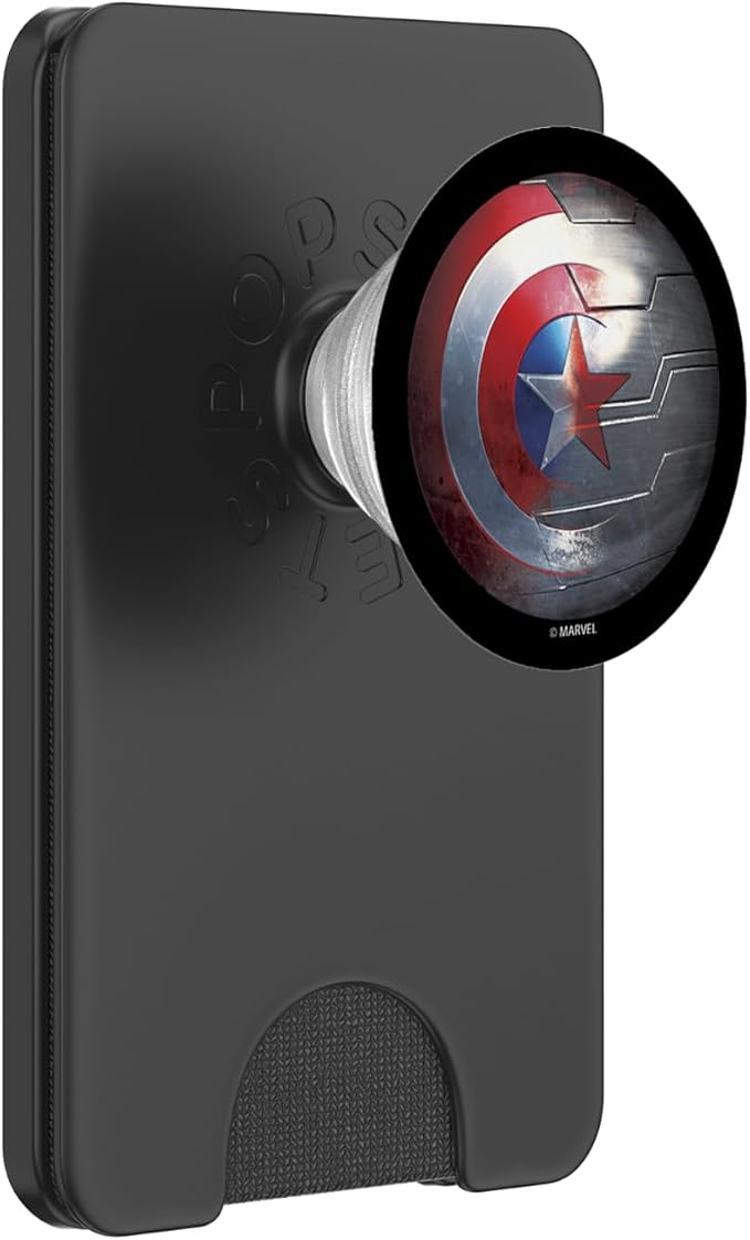 Marvel Captain America Transforming Shield PopSockets Adhesive PopGrip
