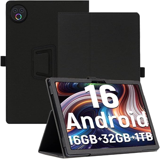 Case for Headwolf HPad6 12 Inch Tablet Premium PU Leather Folio Folding Stand Protective Tablet Cover with Hand Strap Magnet for Headwolf HPad6 12 Inch Tablet