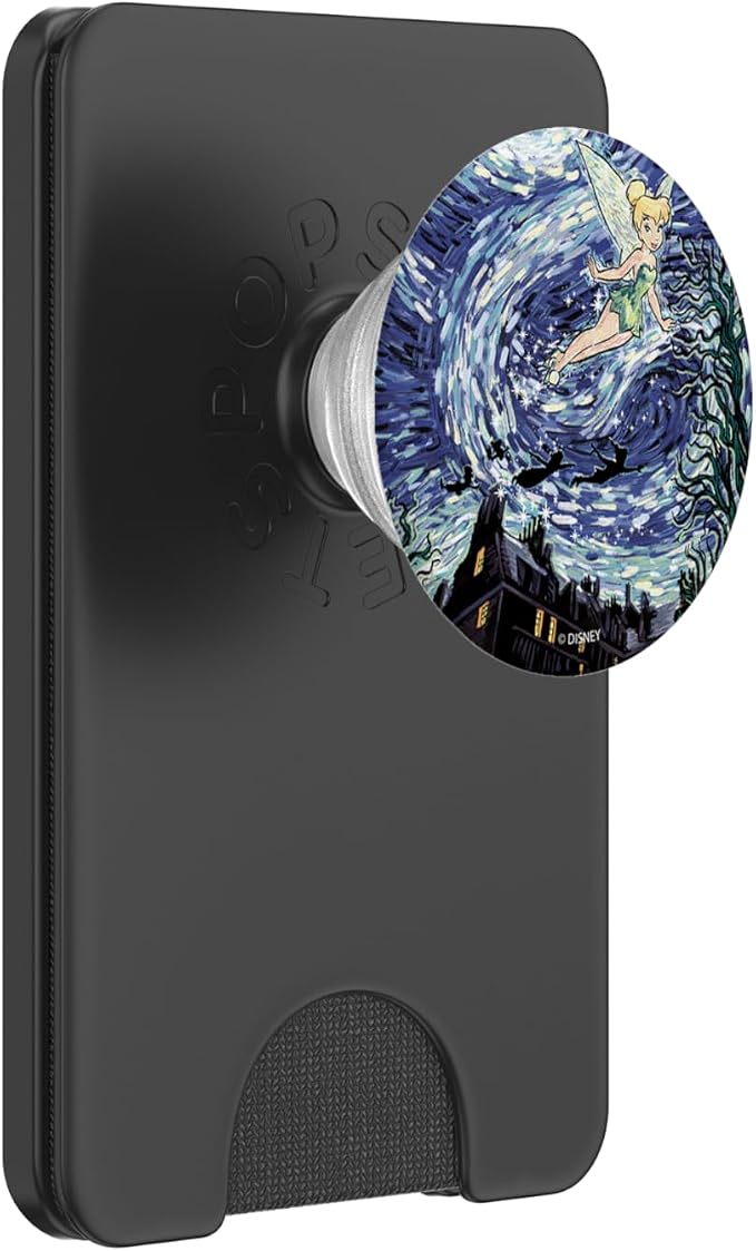 Disney Peter Pan Tinkerbell Starry Night Flight PopSockets Adhesive PopGrip