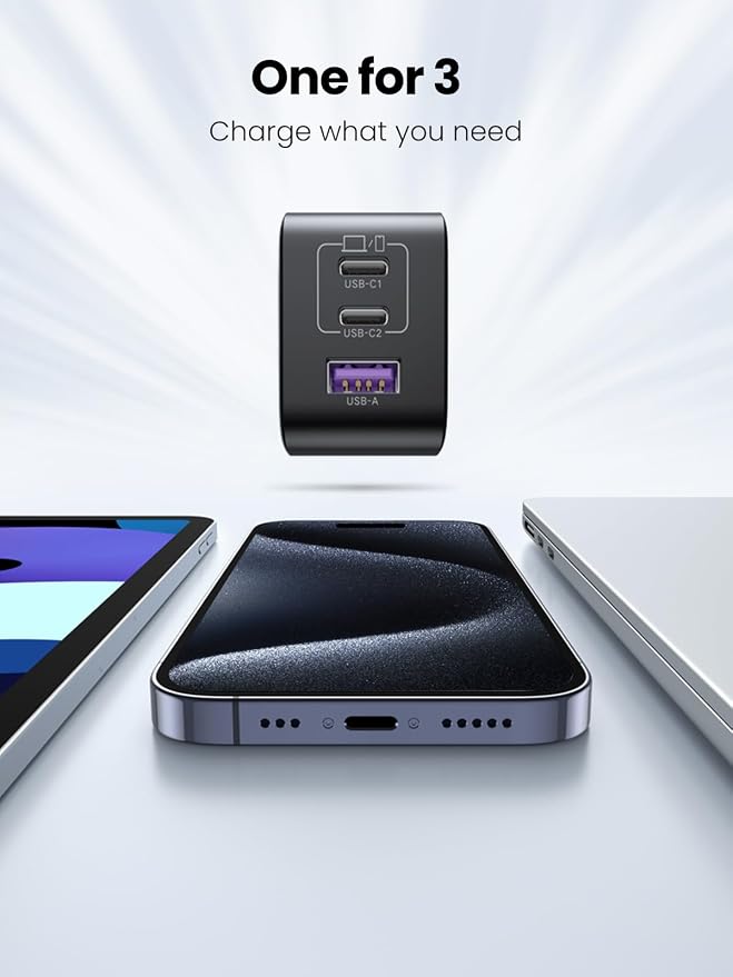 UGREEN 65W USB-C Charger with 100W USB-C Cable Bundle