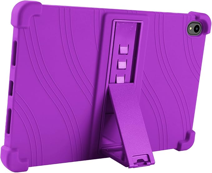 case for Onn 12.1 Inch Pro Tablet 2024 Model - Lightweight Slim Flexible Soft Silicone Stand Case Friendly Cover (Black)