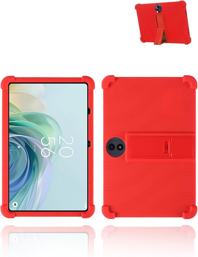 for TCL NXTPAPER 11 Plus Android 15 Gaming Tablet11.5 2.5K Ultra Clear Display Tablet Model CaseSoft Silicone Adjustable Stand Cover Lightweight Kids FriendlyBlack.