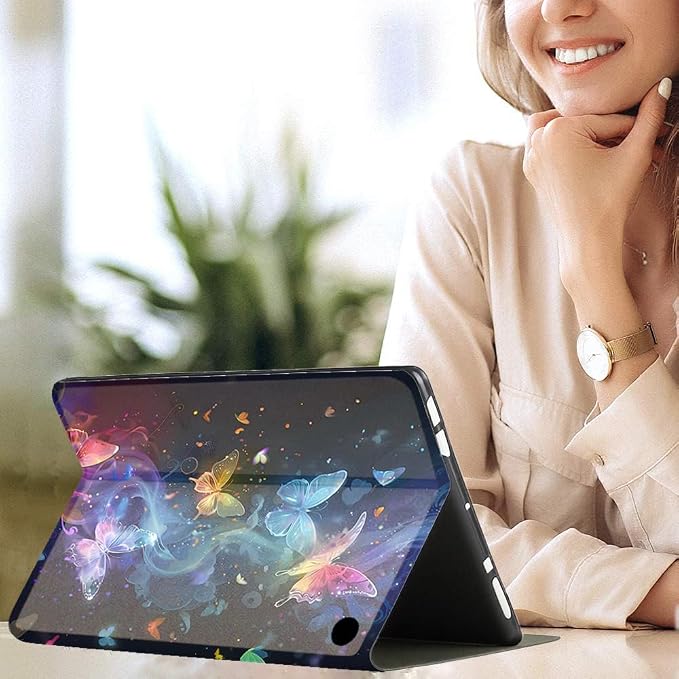 Case for Amazon Kindle Fire HD 10 &amp 10 Plus Tablet(Fit for 10.1 13th/11th Generation 2023/2021 Release)Ultra Slim Multi-Angle Viewing Auto Wake/SleepAstral Cat