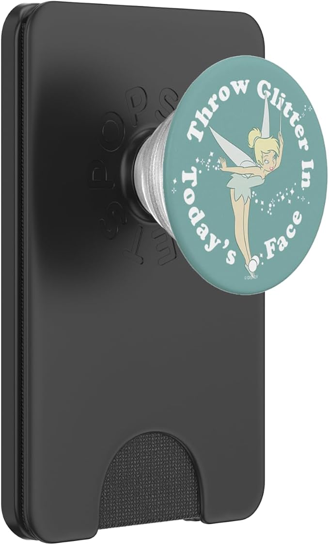 Disney Peter Pan Tinkerbell Throw Glitter in Today's Face PopSockets Adhesive PopGrip