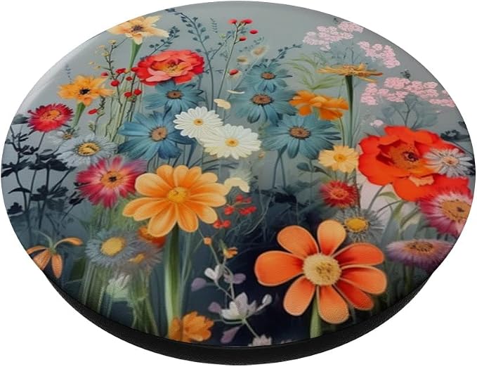 Flower Bouquet Floral Pattern PopSockets Adhesive PopGrip