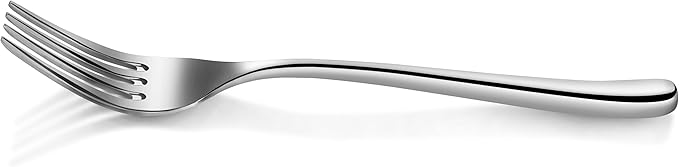 Artaste Rain II Forged 18/10 Stainless Steel Salad Fork, 7-Inch, Silver, Set of 12