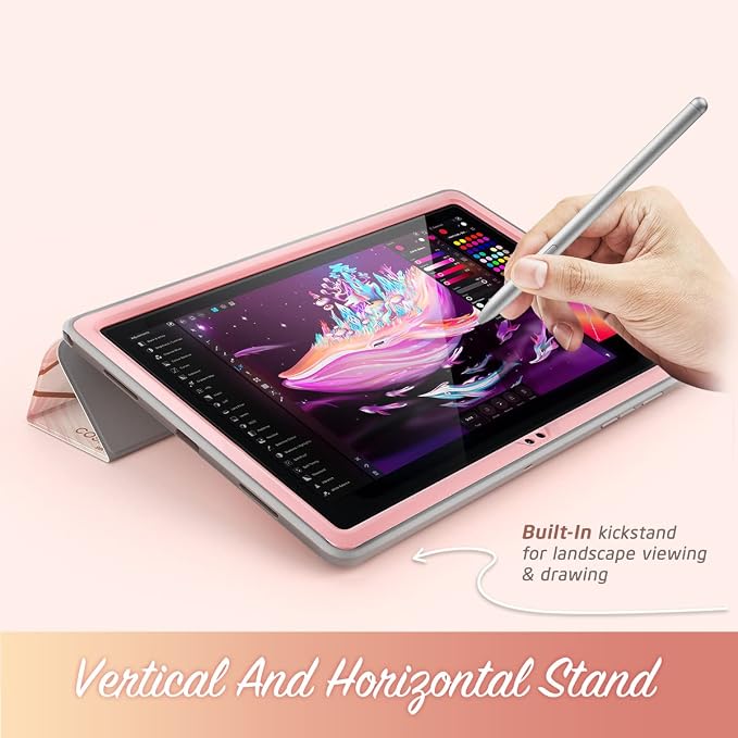 i-Blason Cosmo Protective Case for 10.5-Inch Samsung Galaxy Tab A8 (2022) Marble