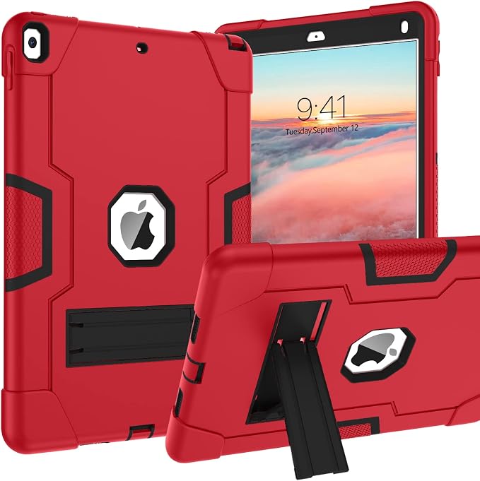 BENTOBEN for iPad Air 3 2019 Case iPad Pro 10.5 2017 Case 3 Layers Heavy Duty Rugged Shockproof Kickstand Sturdy Protective Tablet Cover for iPad Air 3rd Generation/iPad Pro 10.5 2017 Black