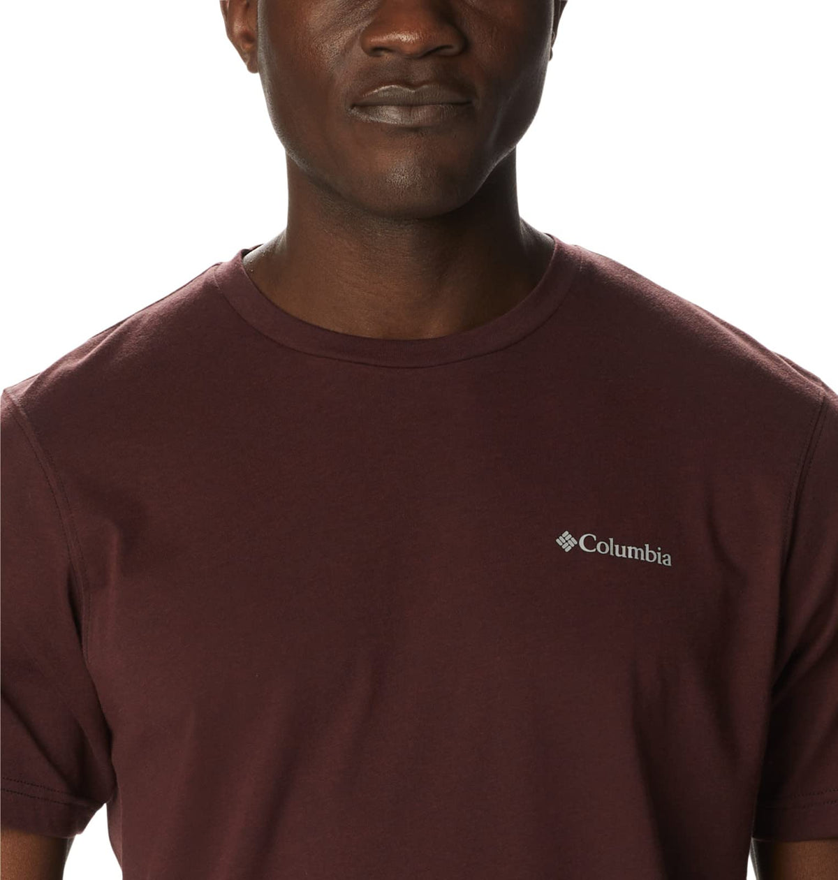 Columbia Men's Thistletown Hills Short Sleeve, Elderberry/Black, 6X Big