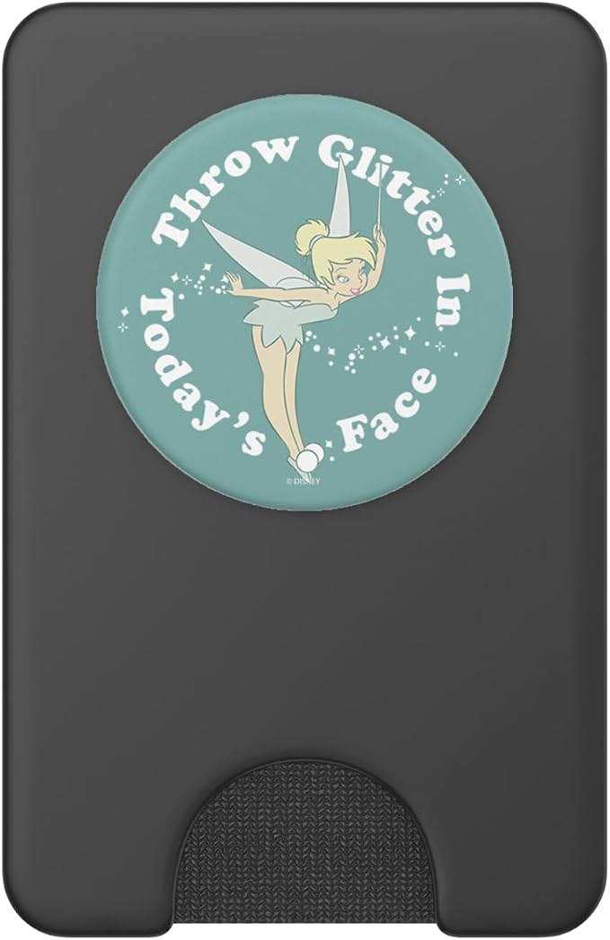 Disney Peter Pan Tinkerbell Throw Glitter in Today's Face PopSockets Adhesive PopGrip