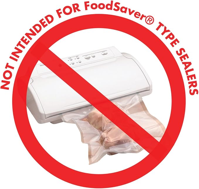 UltraSource - Chamber Machine Pouches 3 Mil Thickness, 16" x 16", Pack of 500 Vacuum Chamber Pouches, BPA-Free Pre-Cut Chamber Vacuum Sealer Bags with tear notch