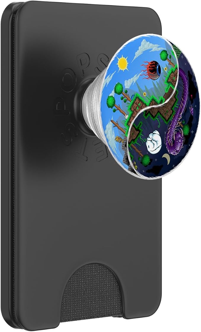 Terraria Night and Day PopSockets Adhesive PopGrip