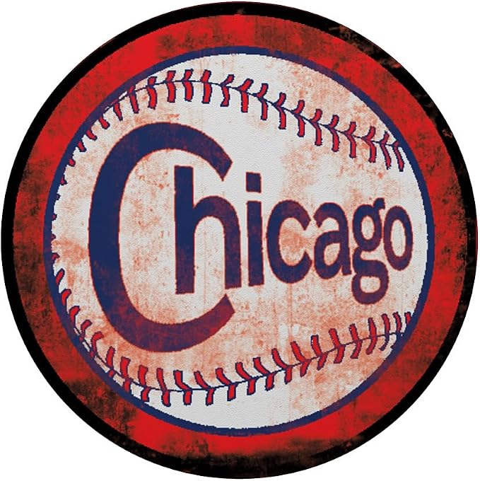 Distressed North Side Chicago Baseball Players PopSockets Adhesive PopGrip