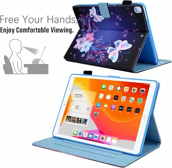Case for iPad mini 1 2 3 4 Mini 5 Leather Smart Kickstand Case Flip Wallet Protective Case Compatible with iPad mini 1 2 3 4 Mini 5 2019 Pink Gold Marble