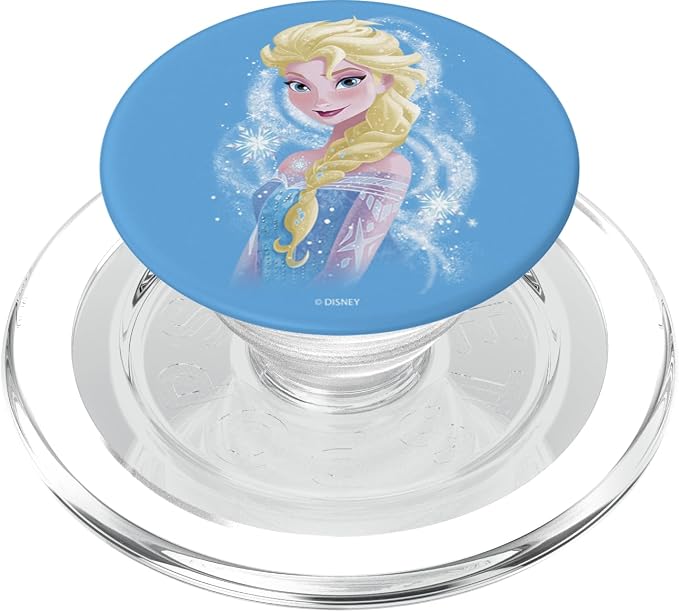 Disney Frozen Elsa Snowflake Swirls PopSockets Standard PopGrip
