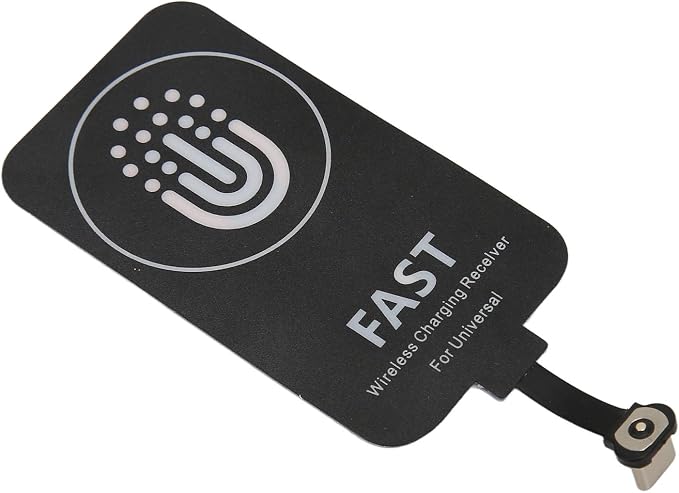 Sonew Ultra Thin Wireless Charger Receiver 10W with Magnetic Cable for Type C Smartphones - Compatible with A51 A20E 2