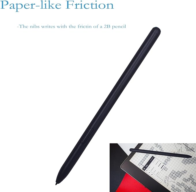 Black Stylus Pen Replacement for Kindle Scribe 4096 Pressure Sensitivity Magnet Adsorption EMR Pen for Digital Writing Drawing Replacement for Kindle Scribe Pen
