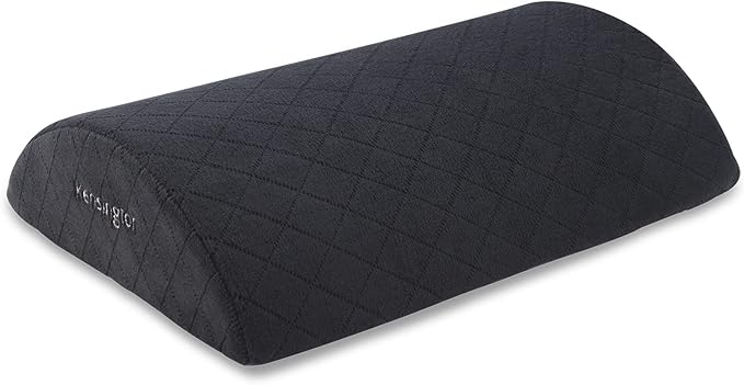 Kensington Premium Comfort Soft Footrest for Under Desk, Ultra Soft High Density Foam with Non-Skid Base (K56100WW)