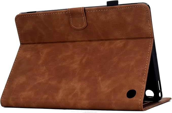 Case for Kindle Fire HD 10 &amp Fire HD 10 Plus 13th/11th Generation 2023 2021 | Synthetic Leather Flip Folio Stand Cover with Auto Wake/Sleep for Kindle Fire HD 10 &amp Fire HD 10 Plus Beach