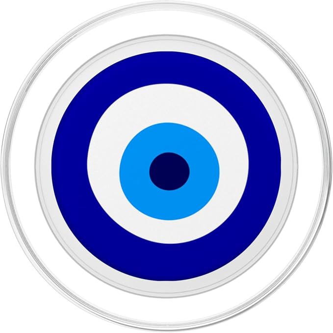 Evil Eye Amulet Charm Nazar Greek Matias Talisman PopSockets Adhesive PopGrip