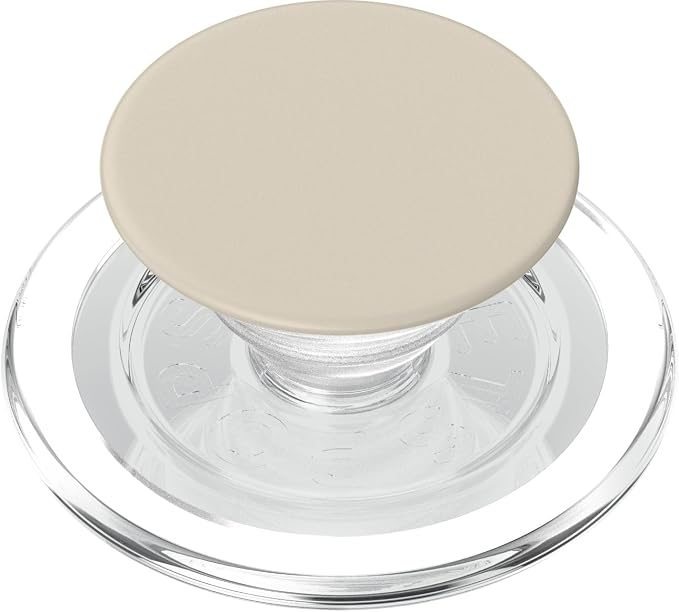 Beige PopSockets PopGrip for MagSafe