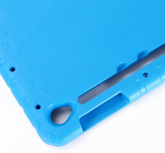 Kids Case for Samsung Galaxy Tab S10 FE Plus 13.1 (2025) Techcircle Handle Stand Light EVA Foam Bumper Protective Rugged Drop Protection Child Proof Cover Black