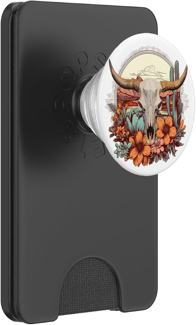 Western Boho Aztec Pattern Vintage Style Tribal Pattern PopSockets Adhesive PopGrip